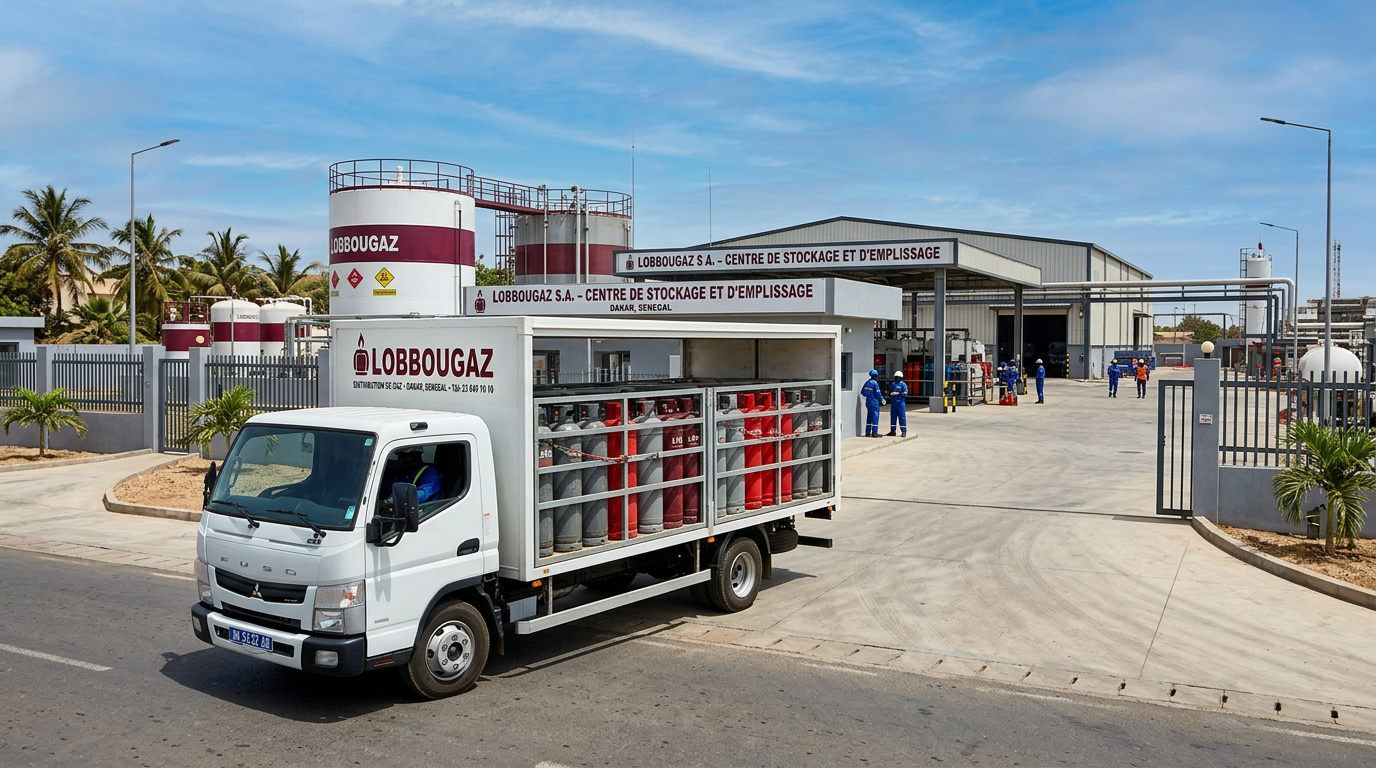 Camion de livraison Lobbougaz
